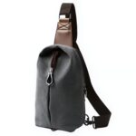 Sacoche bandoulière homme canvas, compacte et légère