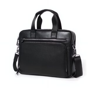 Sacoche ordinateur en cuir pour homme